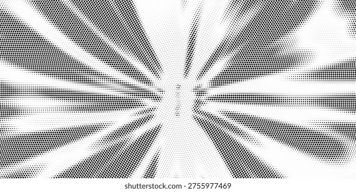 Halftone gradient circles collection. Dots textured round patterns. Cartoon comic radial faded background set. Abstract pixelated elements for frame, poster, collage, banner, flyer. Vector bundle