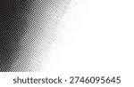 Halftone Gradient Corner Texture Abstract Background Vector