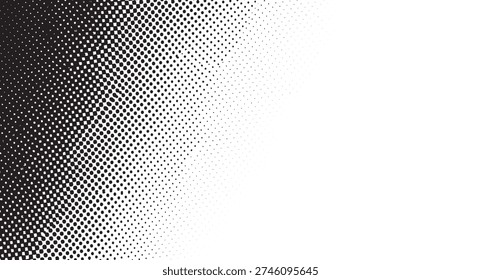 Halftone Gradient Corner Texture Abstract Background Vector