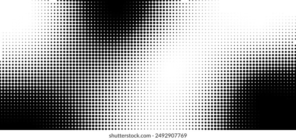 halftone gradient dot patterns background