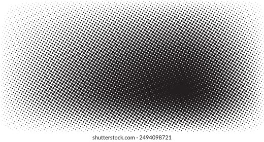 Halftone gradient. Dotted gradient, smooth dots spraying and halftones dot background seamless horizontal geometric pattern vector template set. vector ilustrator	