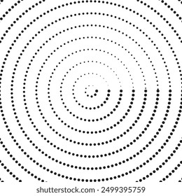 Dégradé de demi-teintes. Dégradé en pointillés, pulvérisation de points lisses et arrière-plan de points demi-teintes, ensemble de templates d'Image vectorielle harmonieuses à motif géométrique horizontale.	