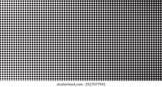 Halftone gradient. Dotted gradient, smooth dots spraying and halftones dot background seamless horizontal geometric pattern vector template set. modern. eps10.
