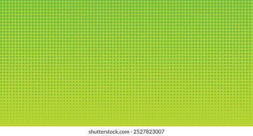 Halftone gradient. Dotted gradient, smooth dots spraying and halftones dot background seamless horizontal geometric pattern vector template. modern.