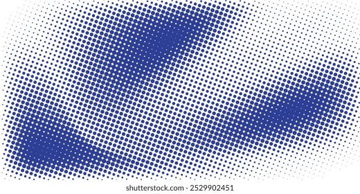 Halftone gradient. Dotted gradient, smooth dots spraying and halftones dot background seamless horizontal geometric pattern vector template set
