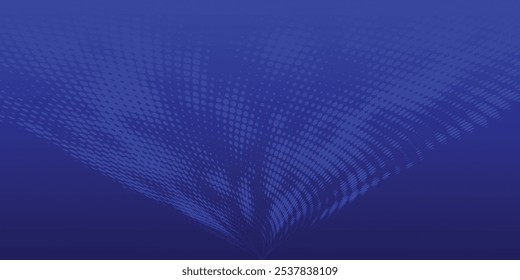 Halftone gradient. Dotted gradient, smooth dots spraying and halftones dot background seamless horizontal geometric pattern vector template set