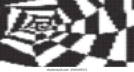 Halftone gradient. Dotted gradient, smooth dots spraying and halftones dot background seamless horizontal geometric pattern vector template set. dots eps 10
