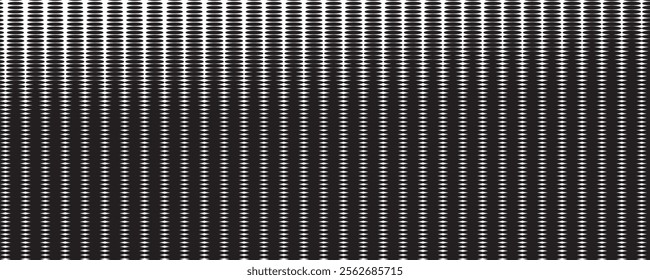 Halftone gradient. Dotted gradient, smooth dots spraying and halftones dot background seamless horizontal geometric pattern vector template set. dots vector