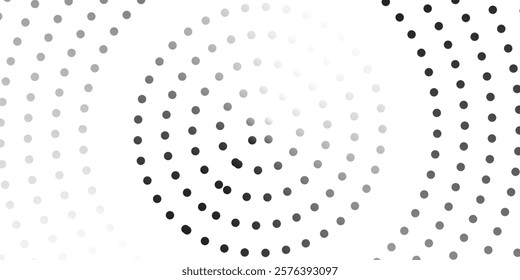 Halftone gradient. Dotted gradient, smooth dots spraying and halftones dot background seamless