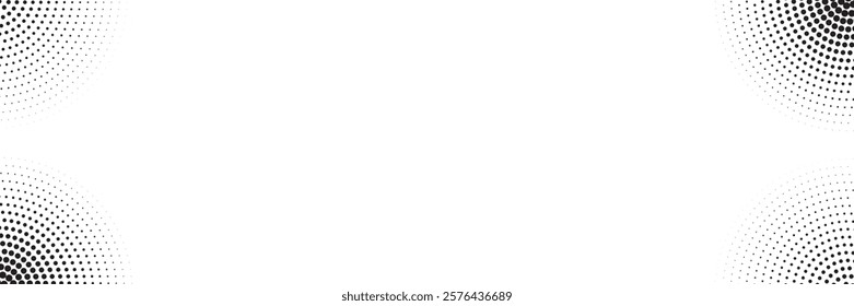 Halftone gradient. Dotted gradient, smooth dots spraying and halftones dot background seamless