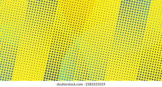 Halftone gradient. Dotted gradient, smooth dots spraying and halftones dot background seamless horizontal geometric pattern vector template set
