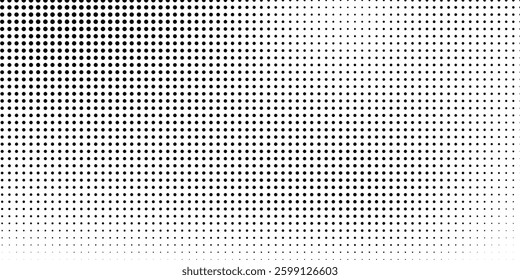 Halftone gradient. Dotted gradient, smooth dots spraying and halftones dot background seamless modern dot halftone