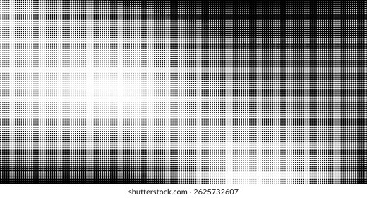 Halftone gradient. Dotted gradient, smooth dots spraying and halftones dot background seamless horizontal geometric pattern vector template set eps 10	
