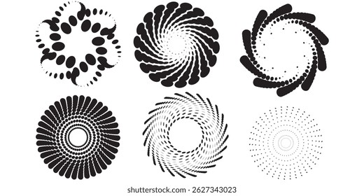 Gradiente de meio-tom. Gradiente pontilhado, pontos suaves pulverização e meio-tons fundo de pontos sem costura modern.eps 10