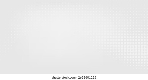 Halftone gradient. Dotted gradient, smooth dots spraying and halftones dot background
