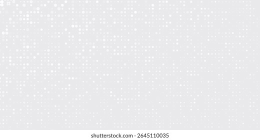 Gradiente de meio-tom. Gradiente pontilhado, pulverização de pontos suaves e fundo de meio-tons conjunto de modelos de vetor de padrão geométrico horizontal sem costura. pontos eps 10	