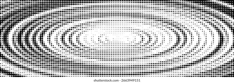 Gradiente de meio-tom. Gradiente pontilhado, borrifada de pontos suaves e fundo de meio-tons conjunto de modelos de vetor de padrão geométrico horizontal sem costura	
