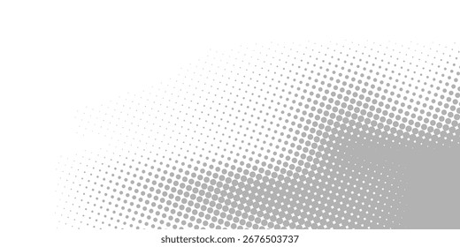 Gradiente de meio-tom. Gradiente pontilhado, borrifada de pontos suaves e fundo de meio-tons conjunto de modelos de vetor de padrão geométrico horizontal sem costura