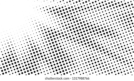 Halftone gradient explosion pattern. Abstract halftone vector dots background. Fireworks dots pattern. Pop Art, Comic small dots. Star rays halftone poster. Shine, sun rays. Outer space, sunrise rays