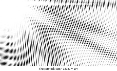 Halftone gradient explosion pattern. Abstract halftone vector dots background. Fireworks dots pattern. Pop Art, Comic small dots. Star rays halftone poster. Shine, sun rays. Radial space, sunrise rays