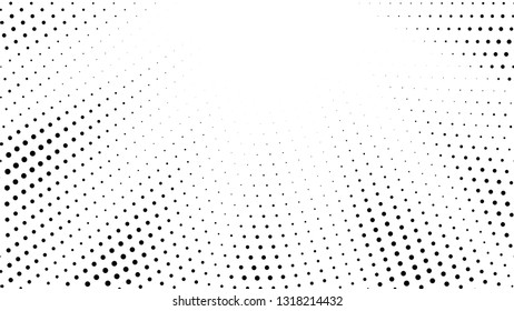 Halftone Gradient Explosion Pattern Abstract Halftone Stock Vector ...
