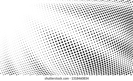 Halftone gradient explosion pattern. Abstract halftone vector dots background. Fireworks dots pattern. Pop Art, Comic small dots. Star rays halftone poster. Shine, sun rays. Radial space, sunrise rays