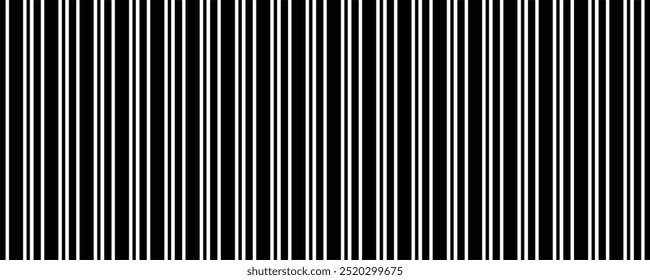 Halftone gradient lines Black vertical parallel stripes .Stripes diagonal pattern. White on black vector elements on white background.