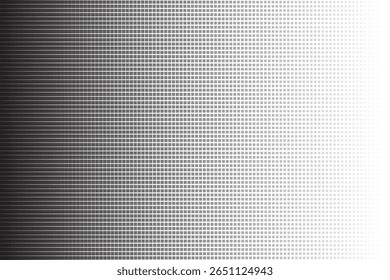 Halftone gradient lines, black vertical parallel stripes