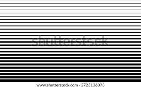 Halftone Gradient lines, smooth vertical lines fade vector illustration