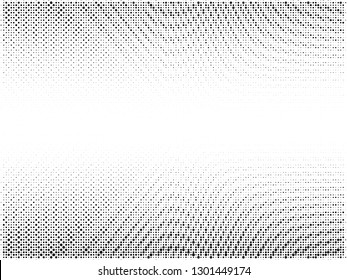 Halftone gradient pattern. Abstract halftone dots background. Monochrome dots pattern. Grunge texture. Pop Art, Comic small dots. Vector design for presentation, business cards, report, flyer, cover