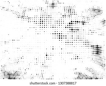 Halftone gradient pattern. Abstract halftone dots background. Monochrome dots pattern. Grunge texture. Pop Art, Comic small dots. Vector design for presentation, business cards, report, flyer, cover