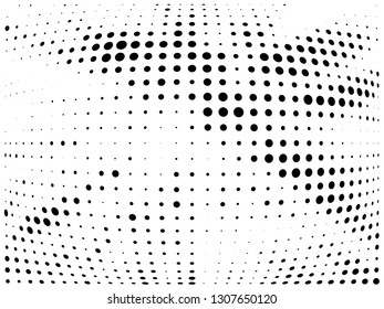 Halftone gradient pattern. Abstract halftone dots background. Monochrome dots pattern. Grunge texture. Pop Art, Comic small dots. Vector design for presentation, business cards, report, flyer, cover
