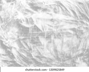 Halftone gradient pattern. Abstract halftone dots background. Monochrome dots pattern. Grunge radial texture. Pop Art, Comic small dots. Design for presentation, business cards, report, flyer, cover