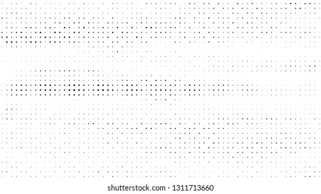 Halftone gradient pattern. Abstract halftone dots background. Monochrome dots pattern. Grunge texture. Pop Art, Comic small dots. Design for presentation, business cards, report, flyer, cover. Vector