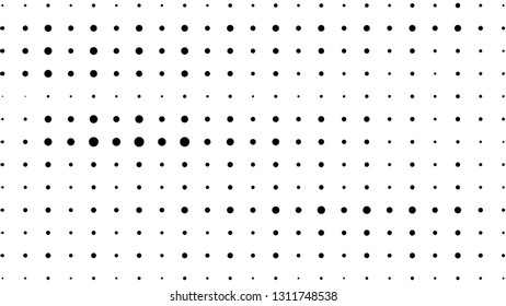 Halftone gradient pattern. Abstract halftone dots background. Monochrome dots pattern. Grunge texture. Pop Art, Comic small dots. Design for presentation, business cards, report, flyer, cover, fabric