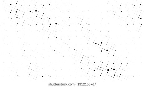Halftone gradient pattern. Abstract halftone dots background. Monochrome dots pattern. Grunge crumpled texture. Pop Art, Comic small dots. Design for presentation, business cards, report, flyer, cover