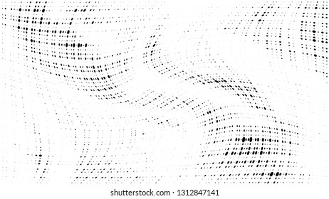 Halftone gradient pattern. Abstract halftone dots background. Monochrome dots pattern. Grunge texture. 