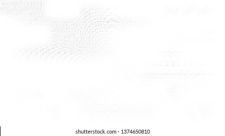 Halftone gradient pattern. Abstract halftone dots background. Monochrome dots pattern. Vector halftone texture. Grunge texture. Pop Art, Comic small dots. Design elements. Template for cover, banner