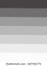 Halftone Gradient Pattern. Abstract Halftone Dots Background. Monochrome Dots Pattern. Vector Halftone Texture. Grunge Texture. Pop Art, Comic Small Dots. Design Elements. Template For Cover, Banner