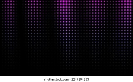 Halftone gradient pattern with blue and pink stars. Minimalism vector. Background for posters, sites, business cards, postcards, interior design