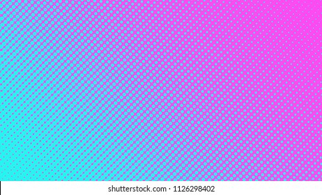 Halftone gradient pattern vector illustration. Pink dotted, purple halftone texture. Pop Art style pink violet halftone, comics Background. Background of Art. Dots background. EPS10