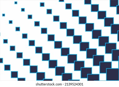 Halftone graphics with squares, monochromatic abstract element Modern and clean backgrounds, backgrounds, textures, patterns or overlays. Vector illustration.
