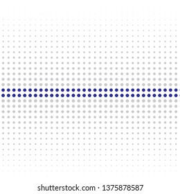 Halftone of halftone Gray Blue Red dots on white background for text 