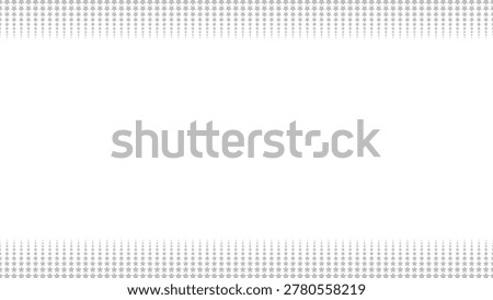 Halftone Gray Star Pattern Background Texture With Copy Space