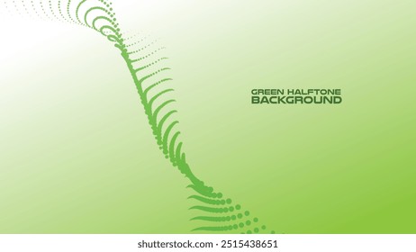 Fundo verde de meio-tom com gradiente para tela de fundo ou apresentação