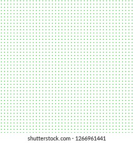Halftone of green, halftone dots on a white background