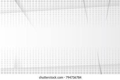 Halftone grey abstract background. Modern design halftone template for web site, flyer,digital presentation, cover and magazine.Abstract halftone grey concept for brochure, backdrop and space for text