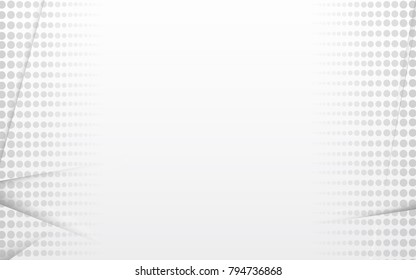 Halftone grey abstract background. Modern design halftone template for web site, flyer,digital presentation, cover and magazine.Abstract halftone grey concept for brochure, backdrop and space for text