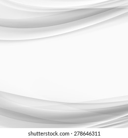 Halftone grey abstract modern wave line layout. Vector illustration