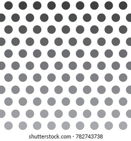 halftone grey dots background- vector illustration